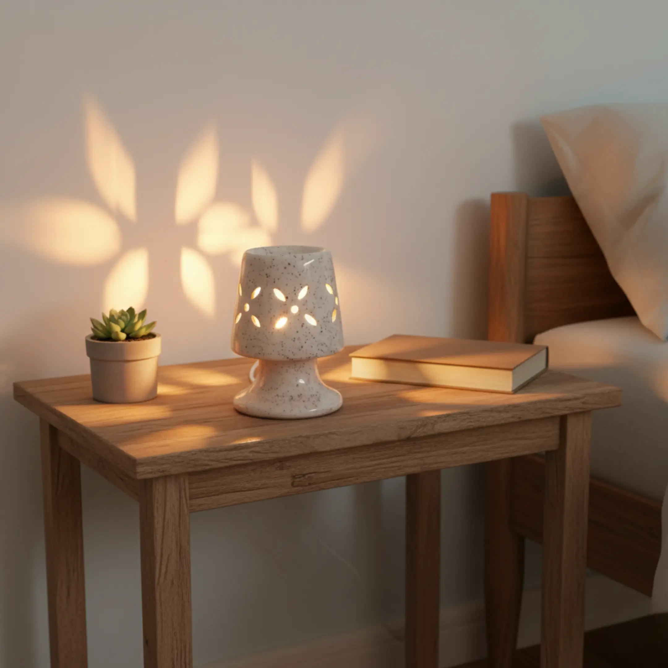Gift Collection Set - Electric Aroma Diffuser (Large) with 4 Diffuser Oils 12ml each, view 1