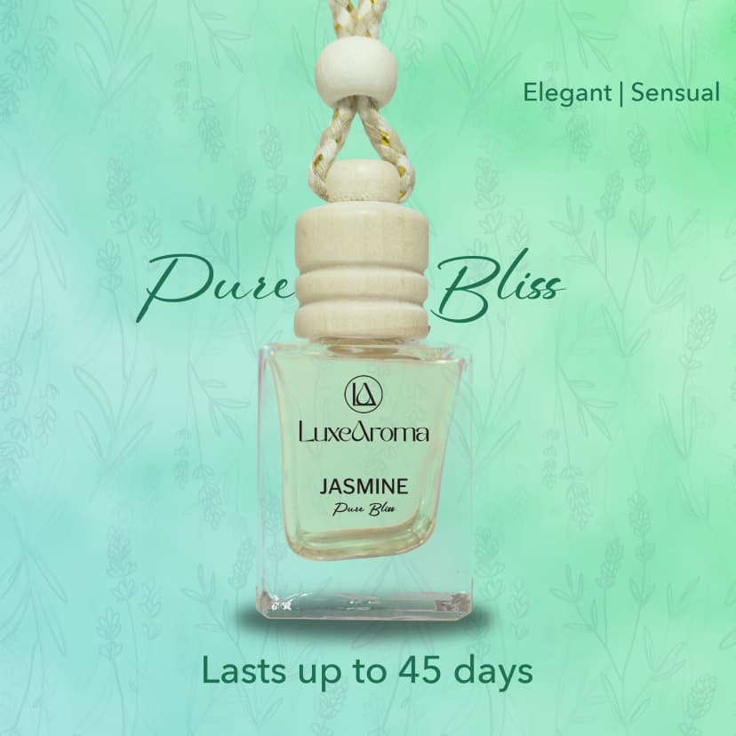 Jasmine Royale Hanging Car Perfume 10ml