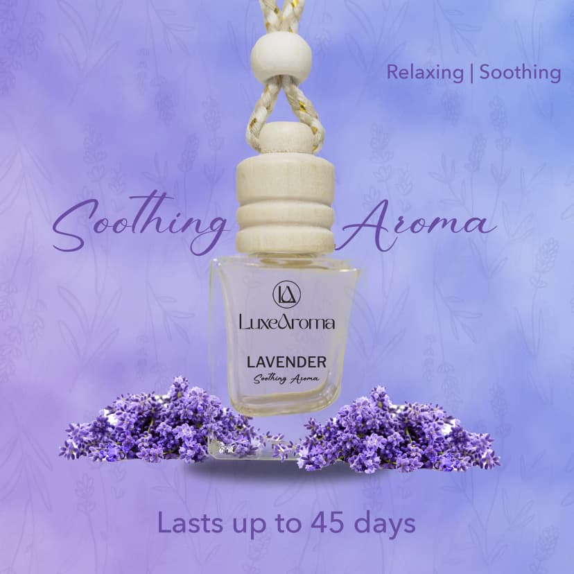 Lavender Dreams Hanging Car Perfume 10ml